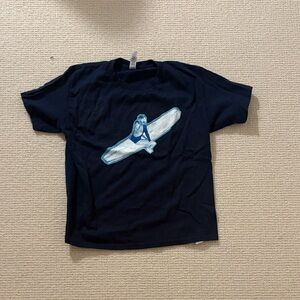 Navy Blue Surfing T-Shirt